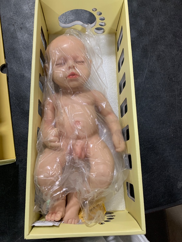 Photo 1 of BABESIDE Reborn Baby Doll Loulou 16'' Platinum Full Silicone Realistic Newborn Sleeping Baby Doll for Kids & Toddlers