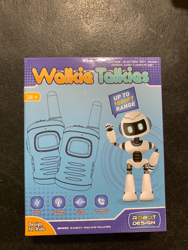 Photo 1 of Kids Walkie Talkies Toys for Boys: comedyfun Mini Robots Walkies Talkies 2 Pack Birthday Gifts for 3 4 5 6 7 8 Year Old Boys Toys Age 4 5 6 7 8 Camping Outdoor Games