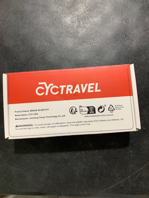 Photo 1 of cyctravel Brake Bleed Kit for Shimano, TEKTRO, TRP Hydraulic Disc Brakes. Bicycle Hydraulic Brake Bleed Kit Including 180ML High Performance Mineral Oil Brake Fluid.