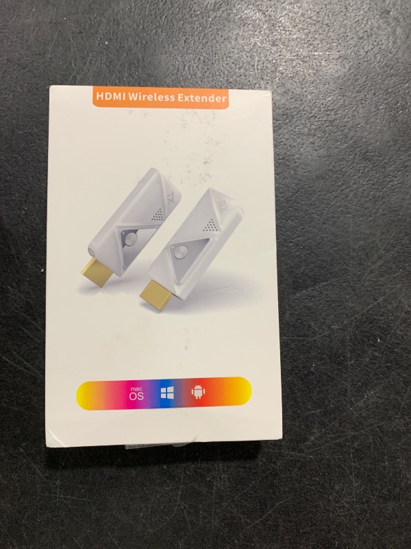Photo 1 of Wireless HDMI Transmitter and Receiver 100ft/30m,4K Decode 1080P Output Wireless HDMI Extender,2.4G/5G Plug&Play HDMI Wireless,for Streaming Video and Audio to Monitor from Laptop/TV Box