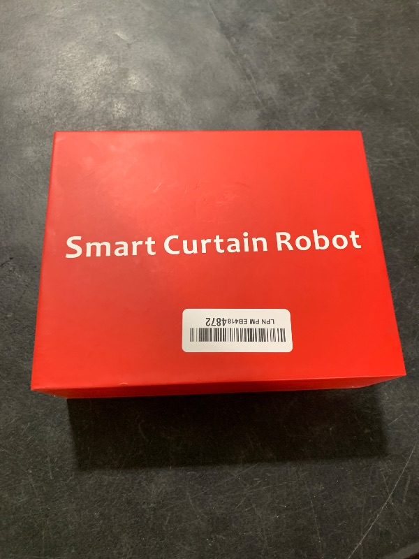 Photo 1 of Smart Automatic Curtain Opener with Remote Control Only, Upgraded High-Performance Motor, Curtain Robot Motor Suitable for Roman Rod, T-shaped/U-shaped Tracks (Not Support APP)