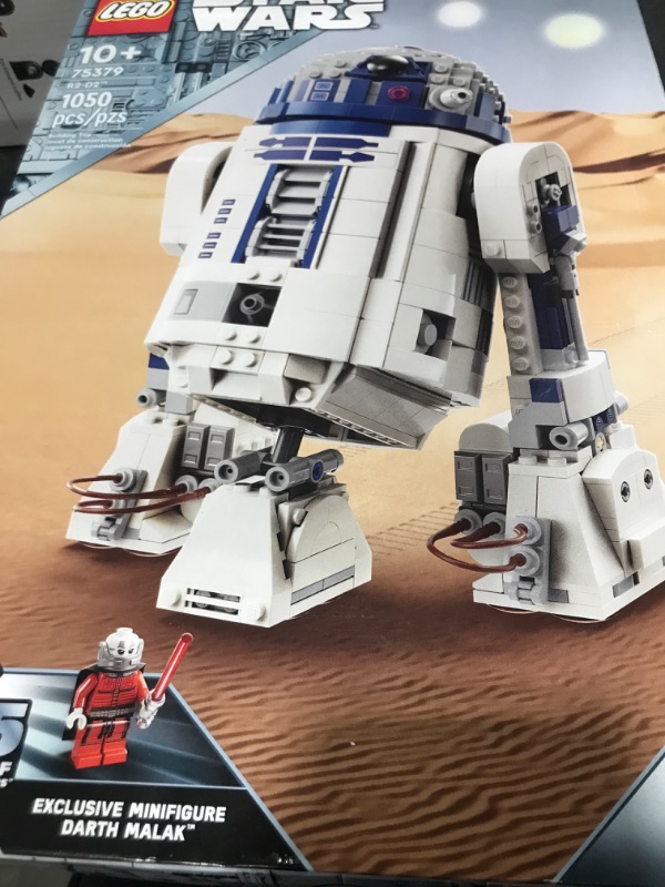 Photo 1 of LEGO Star Wars R2-D2 Building Toy Set - Play or Display Star Wars Toy for Boys & Girls, Ages 10+ - Gift Ideas for Kids & Fans - Includes 25th Anniversary Darth Malak Minifigure - 75379