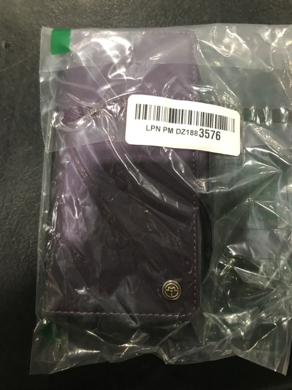 Photo 1 of QLTYPRI Wallet Case for Samsung Galaxy S23, Premium PU Leather Magnetic Flip Folio Case with RFID Blocking Credit Card Slots Kickstand Shockproof Protective Phone Case Cover - Purple