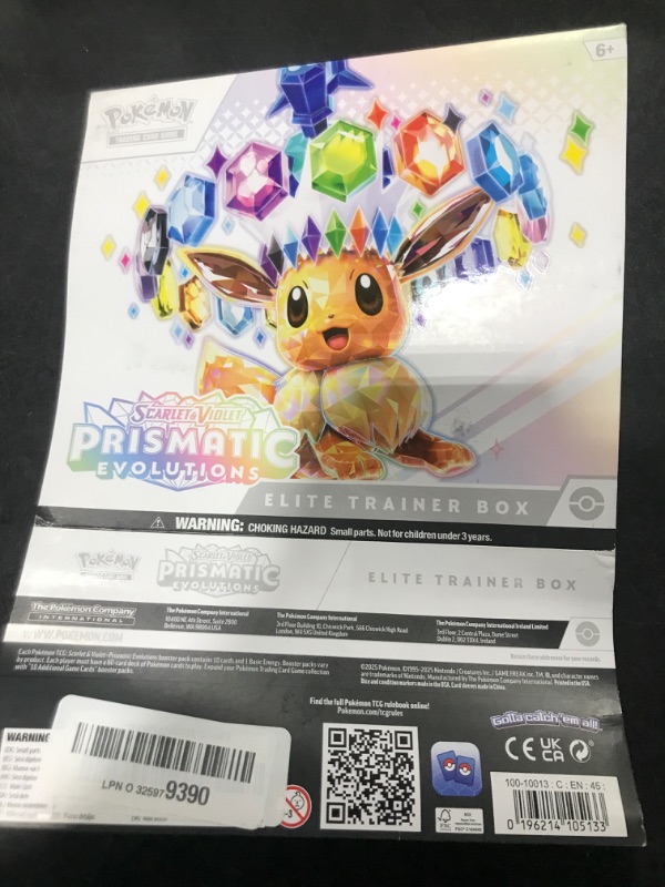 Photo 1 of Pokemon TCG: Scarlet & Violet—Prismatic Evolutions Elite Trainer Box