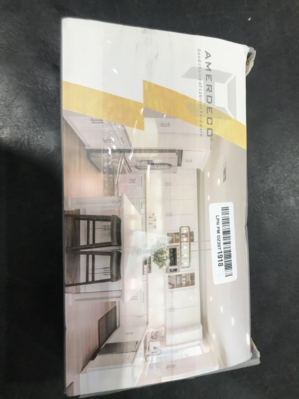 Photo 1 of Amerdeco 10-Pack Brushed Satin Nickel Cabinet Hardware: 7 Inch(178mm) Hole Center Pulls for Bathroom, Kitchen & Dresser
