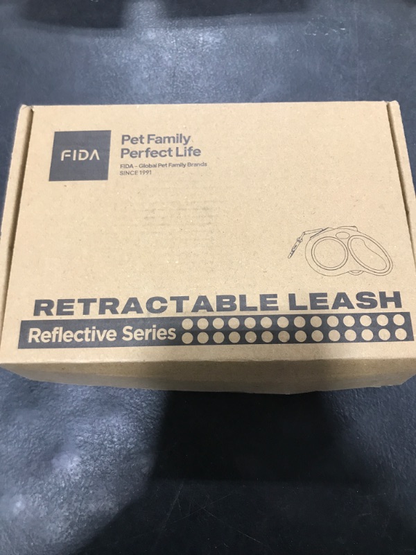 Photo 1 of Fida Retractable Dog Leash, Reflective 16ft Heavy Duty Pet Walking Leash for Medium/Large Dog up to 110 lbs, Tangle Free. One-Hand Brake (Large, Neon Yellow)