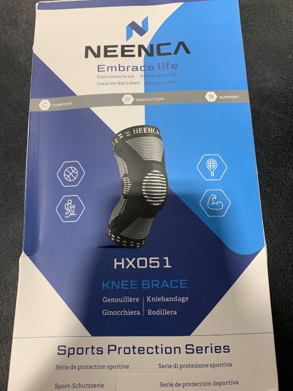 Photo 1 of NEENCA Professional Knee Brace for Pain Relief, Medical Knee Support with Patella Pad & Side Stabilizers, Compression Knee Sleeve for Meniscus Tear, ACL, Joint Pain, Runner, Workout - FSA/HSA Eligible