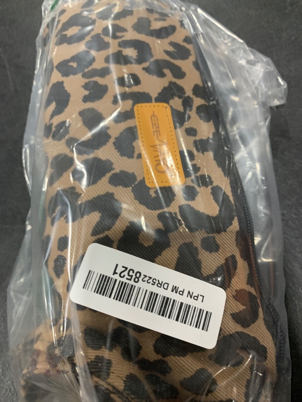 Photo 1 of CzeNano Toddler Carrier | Baby Sling Wrap - Adjustable Premium Cotton - 8 Months to 4 Years - 10-45 lbs (Brown Leopard)