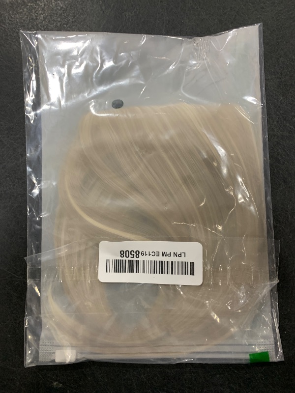 Photo 1 of Cephermer Clip in Bangs, Synthetic French Bangs Hair Clip, Fake Bangs Fringe with Temples Hairpieces for Women Natural Curved Hair Extensions for Daily Wear Light Blonde Mix Bleach Blonde