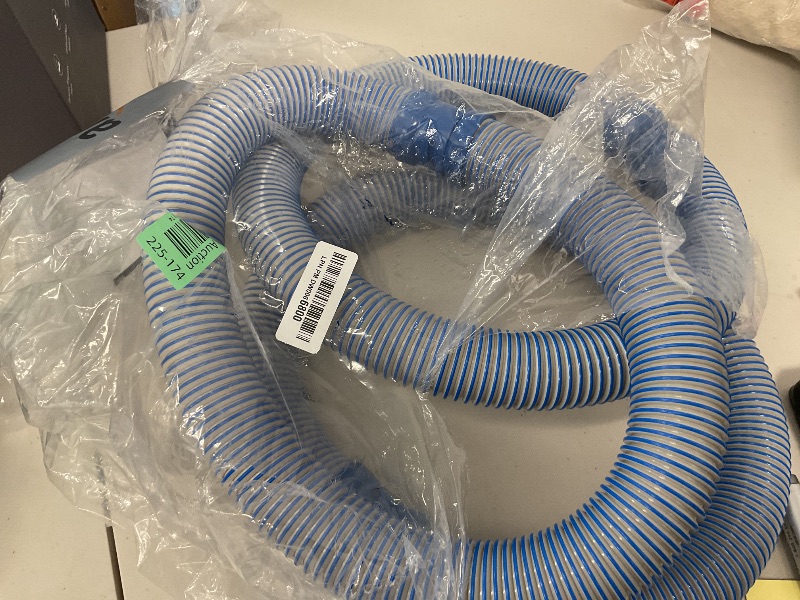 Photo 1 of R0527700 Pool Vacuum Hose 39" Long, 1.5 Inch Diameter Fast Twist lock Hose Replacement Parts for Zodiac Mx6 MX8 Pool Cleaner, Cleaning Hose Kit for Inground Pool Above Pool Swimming Pool, 3 Pack(Blue)
