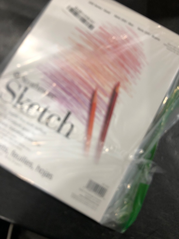 Photo 1 of Strathmore 200 Series Sketch Pad, 9x12 inch, 100 Sheets, Tape Bound - Artist Sketchbook for Drawing, Illustration, Art Class Students