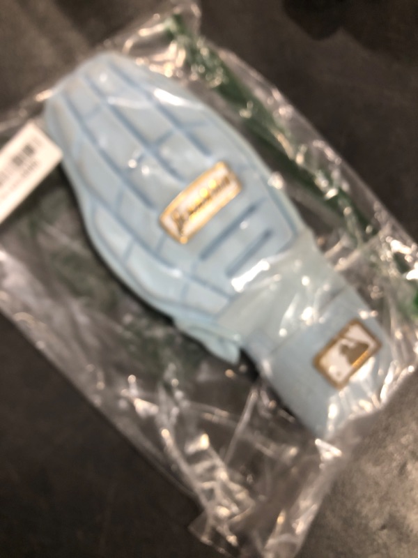 Photo 1 of Franklin Sports MLB Baseball + Softball Sliding Mitt - CFX PRT Youth Protective Baserunning Sliding Glove - Left + Right Hand - Hand + Wrist Protector for Running - Carolina Blue + Gold - Kids Size