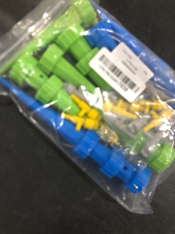 Photo 1 of 16PCS Plant Self Watering Insert Spikes Device, Automatic Water Control System with Slow Release Valve, Adjustable Water Volume Drip Irrigation Control System for Plants, Enjoy Your Vacation