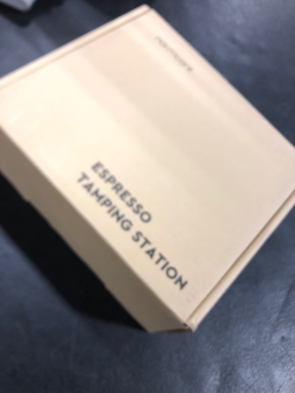 Photo 1 of Normcore Compact Tamping Station, Espresso Tamper Station Base, Genuine American Walnut Tamper Holder, Portafilter Holder For 51mm 54mm Coffee Tamper, Distributor, Puck Screen, WDT and Portafilter