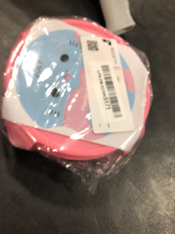 Photo 1 of Extra Soft Powder Puff, 6" x 3" Large Body Powder Applicator, Dusting Powder Puffs with Loose Powder Container for Women (Pink)