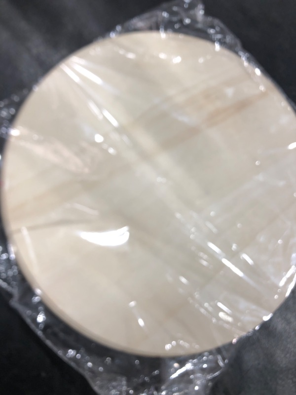 Photo 1 of JOICEE 12PACK Wood Rounds for Crafts, 12 Inch Unfinished Wood Circles Discs for Door Hanger Sign Blank, Particle Board for Wreath Boards Crafts Painting and Christmas Halloween Decoration