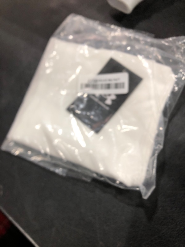 Photo 1 of Under Armour Womens Motion Strappy Tank Top, (100) White / / Black, Large
