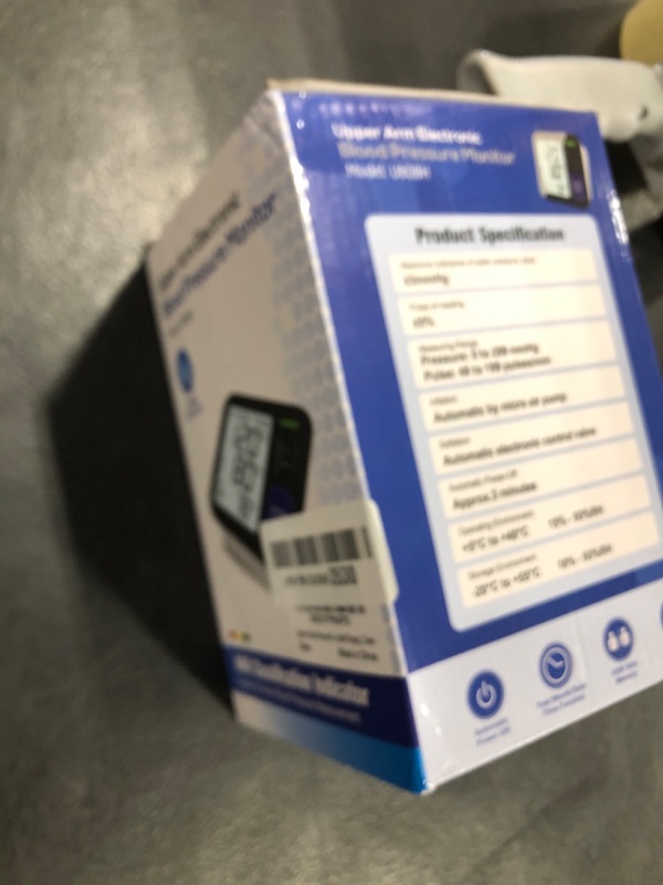 Photo 1 of Upper Arm Blood Pressure Machine - 2 Size Cuffs, Medium/Large 9"-17" and Extra Large XL 13"-21" for Big Arms, Accurate Automatic Digital BP Machine for Home Use, Large Backlit Display, 2 Users