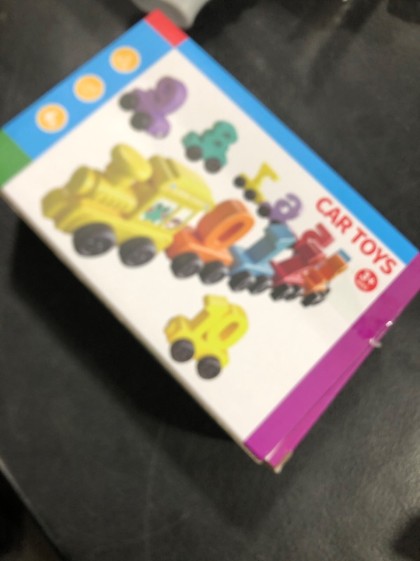 Photo 1 of JUKUDAHU Magnet Number Train Set for Toddlers 1 2 3 4 Years Old - Counting Toy, Color Sorting Toy, Preschool Educational Activities, Learning Toy, Train Birthday Gifts for Boys Girls 1-3, 2-4