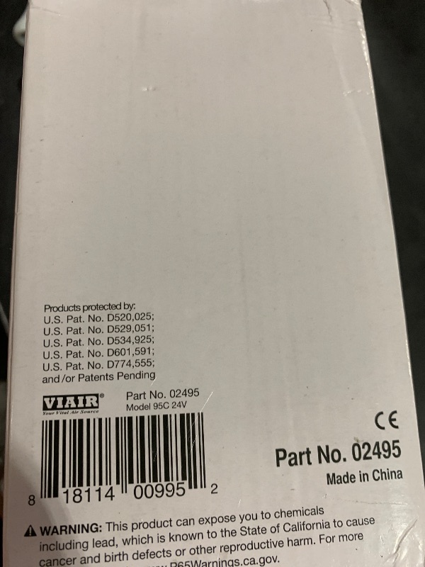 Photo 1 of Viair 02495 24V 95C Air Compressor