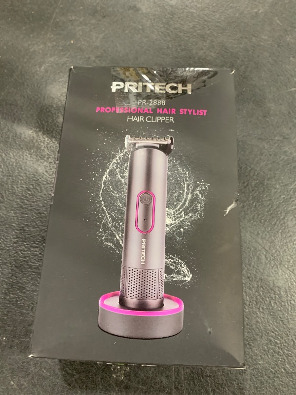 Photo 1 of PRITECH Bikini Trimmer for Women - Rechargeable Pubic Hair Trimmer for Sensitive Skin, Wet & Dry Use, Pain-Free Electric Razor&Shaver with Standing Recharge Dock, Ideal Gift for Women, Aurora Gray