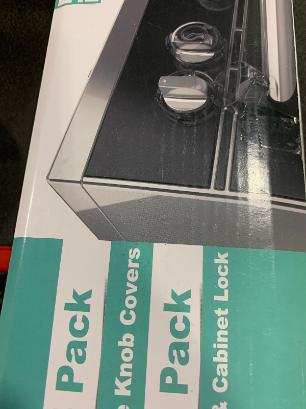 Photo 1 of Mom's Choice Gold Awards Winner - Stove Knob Covers for Child Safety (5 + 1 Pack) Double-Key Design and Upgraded Universal Size Gas Knob Covers Clear View Childproof Oven Knob Covers for Kids and Pets