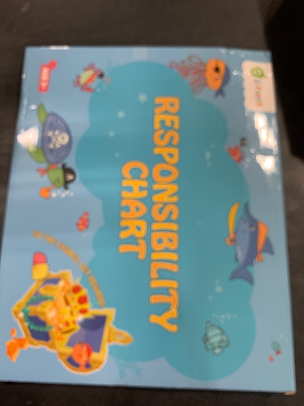 Photo 1 of D-FantiX Magnetic Responsibility Chart, Chore Chart for Multiple Kids, My Star Reward Chart Daily Routine Good Behavior Charts Dry Erasable for Toddlers at Home