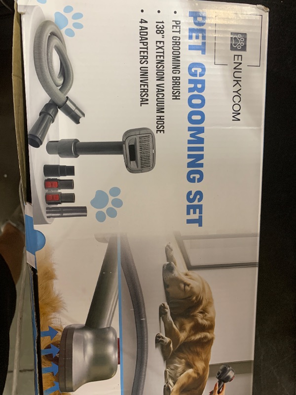 Photo 1 of Pet Hair Grooming Brush Vacuum Attachment for Dyson V7 V8 V10 V11 V15/Big Ball/V6 DC58 DC59, Compatible with Shark NV501/HV322/HV301 Miele 1-3/8'' & Small Shop Vacs 1.25" – Cat/Dog Grooming Brush