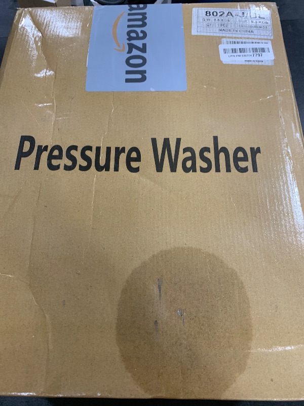 Photo 1 of Electric Pressure Washer 4800PSI-Max 3.2GPM Power Washer Wash Machine Electric Powered with Foam Cannon for Car, Floor, Garage,Blue.