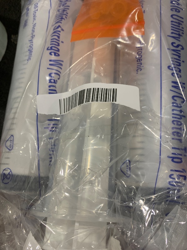 Photo 1 of 150ml Large Syringes for Liquid, Oral, Scientific Labs, Measurement, Dispensing, with Cap- 3 Pack 150 ml Syringe