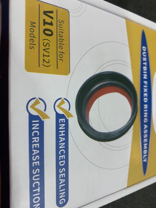 Photo 1 of Dust Bin Top Fixed Sealing Ring Replacement Part Compatible with Dyson Cyclone V10 SV12 Vacuum Cleaner, Dust Bucket Dirt Cup Bin Parts Replacement Accessories