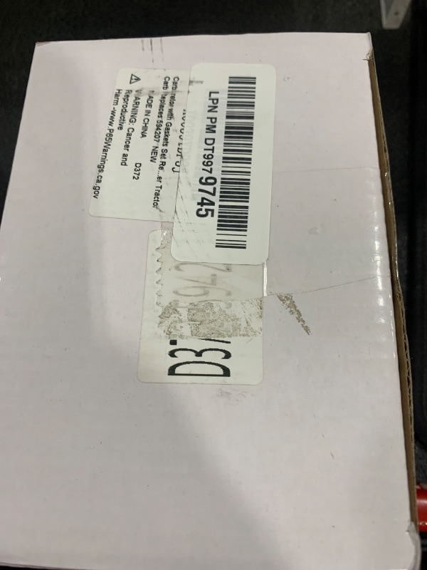 Photo 1 of Carburetor Carb Kit 594207 Replacement For Intek Engine Mower Tractor Carb 40N777 40N877