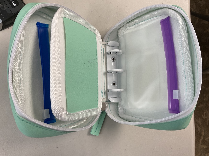 Photo 1 of A8 Waterproof Pill Organizer Set, Twice-Daily Large Pill Organizer for Seven Days, Pill Storage with 14 Color-Coded Pouches, Reusable Travel Medicine Organizer