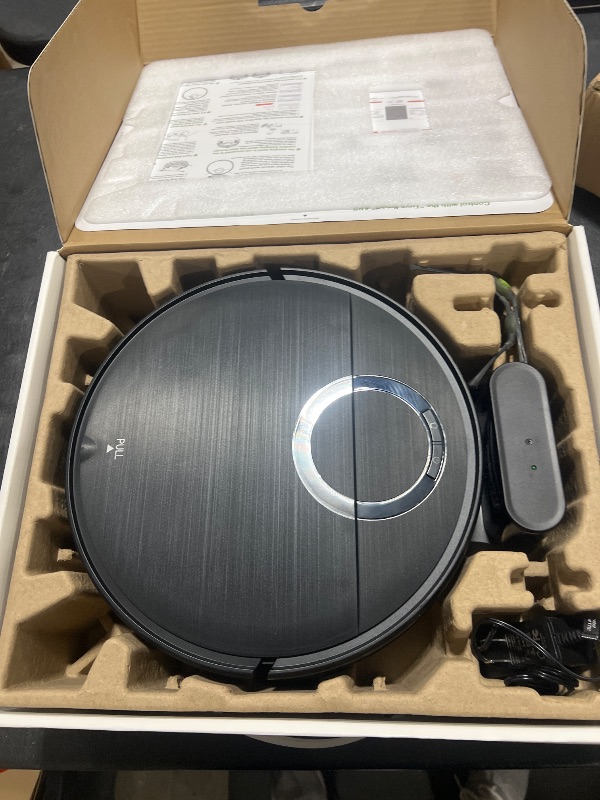 Photo 1 of Robot Vacuum and Mop Combo, 2 in 1 Mopping Robot Vacuum Cleaner with 2000Pa Max Suction, Wi-Fi/App/Remote, Schedule, Self-Charging Slim Robotic Vacuum, Ideal for Pet Hair, Low-Pile Carpet, Hard Floor