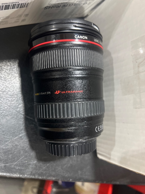Photo 1 of Canon 344B006 EF 24-105mm f/4.0 L is USM Lens (Renewed)
