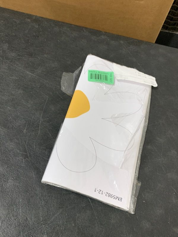 Photo 1 of 12 Sheets Daisy Wall Decals Flower Wall Stickers Large Cute Daisy Stickers White Flower Decal Peel and Stick for Nursery Bedroom Living Room Home Decor(Classic Style)