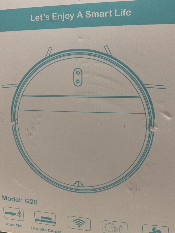 Photo 1 of MANVINS Robot Vacuum and Mop Combo, WiFi/Alexa/App Scheduling, Smart Robotic Vacuum Cleaner, Ultra-Slim & Quiet, Tangle-Free, Auto Recharge, Robot Vacuum Cleaner for Pet Hair/Carpet/Hard Floor