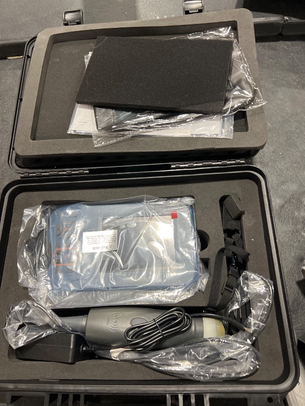 Photo 1 of Mibest Portable Veterinary Ultrasound Scanner for Pregnancy Check 5.8 Inch LCD Screen - Handheld Veterinary Ultrasound System with 3.5 MHz Convex Probe - Durable for Farm and Small Animal Use