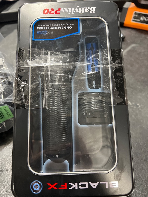 Photo 1 of BaBylissPRO FXONE BLACKFX All Metal Double Foil Shaver
