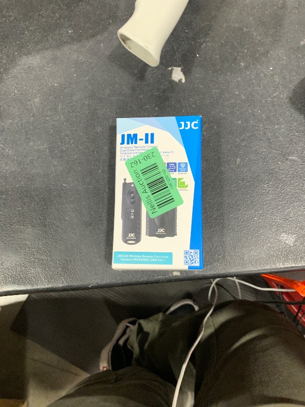 Photo 1 of JJC Wireless Remote Control for Panasonic Lumix G9 II G85 G7 GH7 GH6 GH5 GH5S GH4 S5 S1 S1R S1H GX8 GX7 FZ2500 FZ2000 FZ1000 II FZ300 FZ100 FZ150 FZ200 FZ50 G5 G6, Replaces Panasonic DMW-RS1 DMW-RSL1