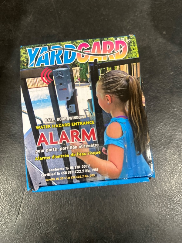 Photo 1 of Yardgard Door and Window Pool Alarm, Child Safety UL 2017 Compliant Alarm for Pool Gates and Sliding Doors, Weatherproof, Wireless, Work as a UL Compliant Siren, ETL Certified, Easy to Install, White