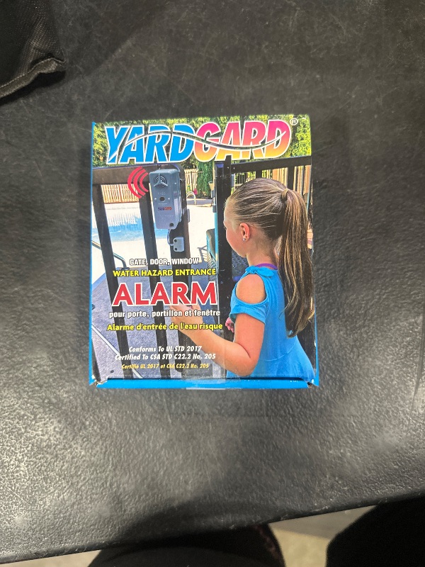 Photo 1 of Yardgard Door and Window Pool Alarm, Child Safety UL 2017 Compliant Alarm for Pool Gates and Sliding Doors, Weatherproof, Wireless, Work as a UL Compliant Siren, ETL Certified, Easy to Install, White