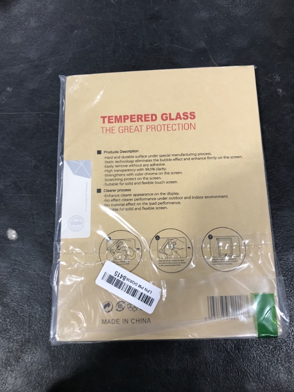 Photo 1 of MeevMighx [2 Pack Screen Protector for iPad Air 3 (10.5 Inch 2019 Model) and iPad Pro 10.5 (2017), Tempered Glass Film for iPad Air 3 with [Crystal Clear] [Scratch-Resistant] [Easy Installation]