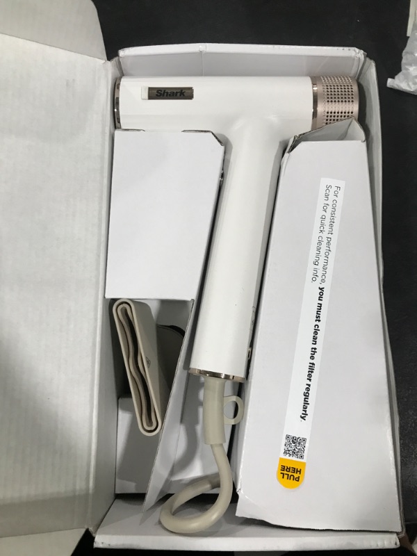 Photo 1 of Shark SpeedStyle Essential High-Velocity Dryer with Concentrator, Lightweight, Ionic, No Heat Damage, Best for Straight and Wavy Hair, Silk HD301