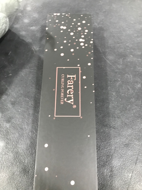 Photo 1 of FARERY Long Barrel Curling Iron 1 Inch, Ceramic Curling Iron for Thin Hair, Infused Argan Oil & Keratin, Long Lasting Styling, 11 Adjustable Temp, Include Clips & Silicone Pad