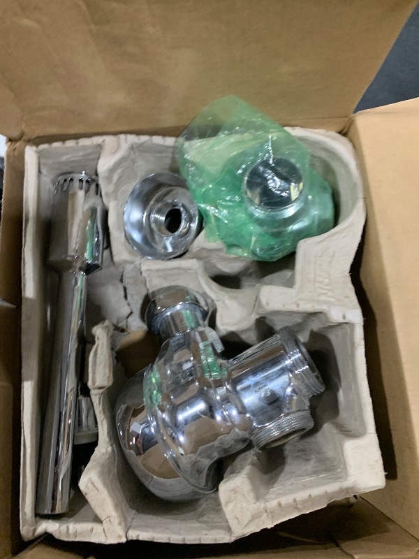 Photo 1 of Zurn Z6003-WS1-YB-YC Aquaflush Exposed Manual Diaphragm Flush Valve for 3/4" Urinal with 1.0 GPF Sweat Solder Kit, Cast Wall Flange, Chrome