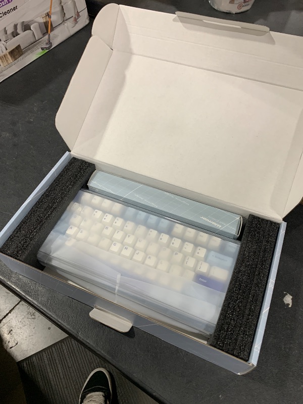 Photo 1 of Womier RD75 Pro 75% Keyboard, Quick Release Wireless Aluminum Gaming Keyboard, QMK/VIA Tri-Mode Mechanical Key Board Custom Hot Swappable with RGB Creamy for Windows/Mac/PC - Blue
