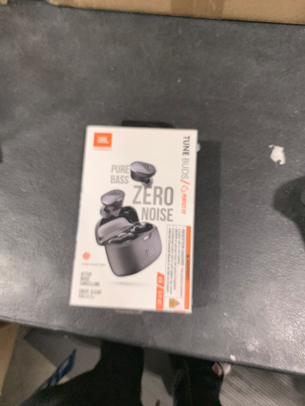 Photo 1 of JBL Tune Buds - True wireless Noise Cancelling earbuds, JBL Pure Bass Sound, Bluetooth 5.3, 4-Mic technology for Crisp, Clear Calls, Up to 48 hours of battery life, Water and dust resistant (Black)