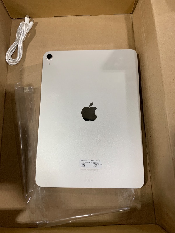 Photo 1 of 2022 Apple iPad Air (10.9-inch, Wi-Fi, 256GB) - Starlight (Renewed)