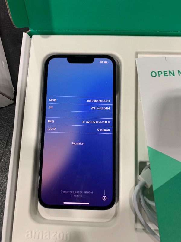 Photo 1 of Apple iPhone 13, 128GB, Midnight - Unlocked (Renewed Premium)